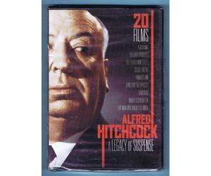 ALFRED HITCHCOCK A Legacy of Suspense 20 FILMS DVD 4-Disc Set
