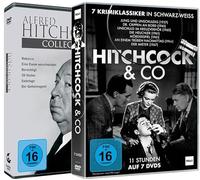 Alfred Hitchcock & Co. DVD Collection - Edition mit 13 Krimi Nervenkitzel Klassiker in 2 Sammlerboxen - Meisterwerke der Spannung