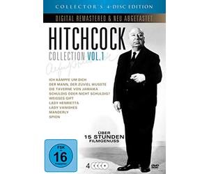 Alfred Hitchcock Collector's Edition (4 DVDS) [Édition Collector]