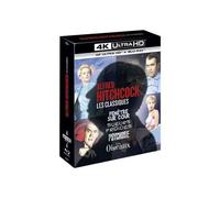 Alfred Hitchcock, Les Classiques : Fenêtre Sur Cour + Sueurs Froides + Psychose + Les Oiseaux - 4k Ultra Hd + Blu-Ray