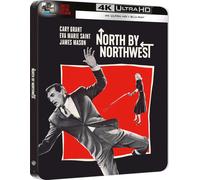 North by Northwest Steelbook [4K Ultra HD] [1959] [Blu-ray] [Region Free] [4K UHD]