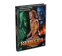 Alfred Hitchcock´s - REBECCA (1940) - 2-Disc wattiertes Mediabook Cover A [Blu-ray + DVD] Limited 500 Edition - Uncut