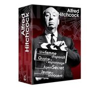 Alfred Hitchcock : Une Femme Disparait + Quatre De L'espionnage + Agent Secret + Jeune Et Innocent - Pack