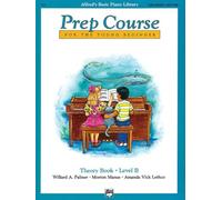 Alfred Prep Course Theory Book Level B --- Piano - Palmer, Manus & Lethco --- Alfred Publishing