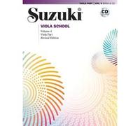 Alfred Publishing Suzuki - Viola School Vol.4 - Alto + CD Alto G