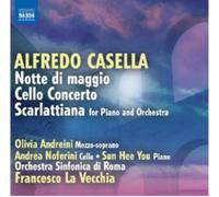 Alfredo Casella Alfredo Casella: Notte Di Maggio/Cello Concerto/Scarlattian (CD)