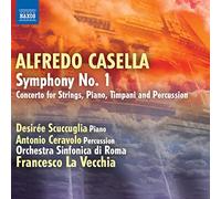 Alfredo Casella : Symphonie n° 1, Concerto pour cordes, Piano, Timbales et Percussions