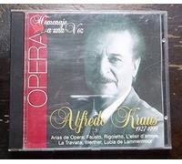 "ALFREDO KRAUS 1927 - 1999 - HOMENAJE A UNA VOZ" CD, Spanien, 1999