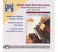 Alfred's Adult All-in-One Course - Level 2 (Background Accompaniment Disks)