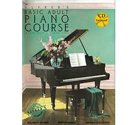 Alfred's adult piano course lesson book level 2 (cd edition) piano+cd