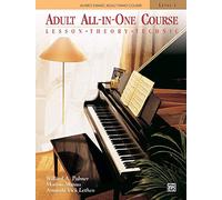 Alfred's Basic Adult Piano Course: Adult All-In-One Level 1 - Book Only - Partitions