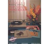 Alfred's Basic Adult Pop Song Piano Book, Level 1 --- Piano - --- Alfred Publishing