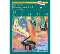 Alfred's Basic Piano Course, Top Hits! Solo Book Complete Levels 2 & 3