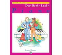Alfred's basic piano library duet book lvl 4