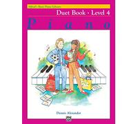 Alfred's basic piano library duet book lvl 4