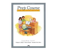 Alfred's basic piano library: prep course lesson book level f piano