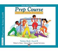Alfred's Basic Piano Library: Prep Course Technique Level B