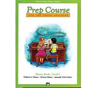 Alfred's basic piano library: prep course theory book level c piano