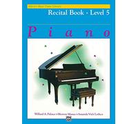 Alfred's basic piano library recital book level 5 piano book piano