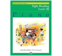 Alfred's Basic Piano Library Sight Reading Book 1b / Recueil