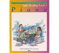 Alfred's Basic Piano Library Sight Reading Book 3 / Recueil