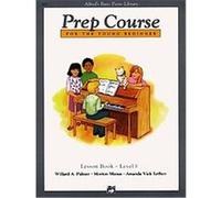 Alfred's basic piano library: prep course lesson book level f piano