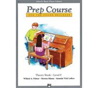 Alfred's Basic Piano Prep Course Theory, Bk F