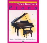 Alfred's basic piano technic book: level 4 livre sur la musique