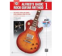 Alfred's Basic Rock Guitar Method, Bk 1: The Most Popular Series For Learning How To Play, Book, Dvd & Online Audio, Video & Software