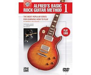 Alfred's Basic Rock Guitar Method, Bk 1: The Most Popular Series for Learning How to Play (DVD)