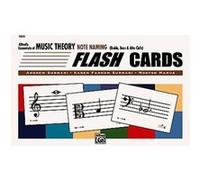 Alfred's Essentials of Music Theory Note Naming Flash Cards: Treble, Bass & Alto Clefs