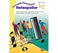 Alfred Music – Cours de piano pour enfants Notespeller 1-2 – Activités pour faciliter l'apprentissage
