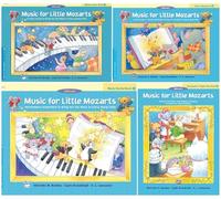 Alfred's Music for Little Mozarts Level 3 Series 4-Book Bundle Set (Lesson Book 3, Workbook 3, Recital Book 3, Notespeller & Sight-Play Book 3)