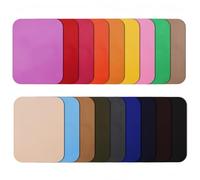 Alfven Patchs Thermocollants,18 couleurs Multicolore Carré Patches à Repasser Patchs de Vetement pour la réparation de trous et la décoration de vêtements (12.5x 9.5cm)