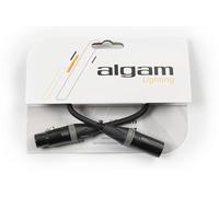 Algam Lighting Adaptateur DMX mâle 5 points/femelle 3 points, 0,3 m