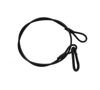 ALGAM LIGHTING Elingue de sécurité 4 mm - 85 cm noir - Charge max 40kg - noir