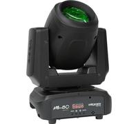 ALGAM LIGHTING - MB80 - Lyre Beam LED 80W - Roue de Gobos, Roue de Couleurs - 195 x 170 x 280 mm - IP20
