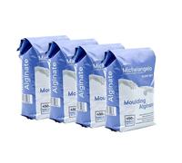 Algaplay Alginate moulage G1150KIT 4x450g - Alginate chromatique violet pour empreintes mains et corps