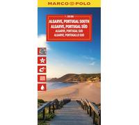 Algarve, Portugal South Marco Polo Map
