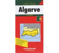 Algarve Road Map 1:150 000 by Freytag & Berndt [Sheet map, folded] NEUF