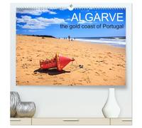 Algarve - the gold coast of Portugal (High Quality Premium Wall Calendar 2026 DIN A2 landscape),CALVENDO 12 Month Wall Calendar: A photographic journey along the golden coast of south Portugal