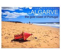 Algarve - the gold coast of Portugal (Wall Calendar 2026 DIN A4 landscape), CALVENDO 12 Month Wall Calendar: A photographic journey along the golden coast of south Portugal