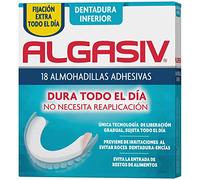 Algasiv Inferior Almohadillas Adhesivas 18 Uds | Dure toute la journée, protège les gencives, forte technologie de libération progressive activée par la salive