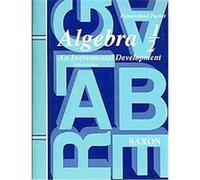 Algebra 1 / 2 John Saxon (Auteur)