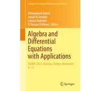 Algebra and Differential Equations With Applications: Sicma-2023, Antalya, Turkey, November 9-13