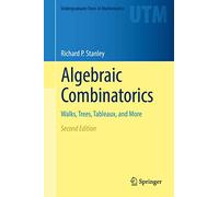 Algebraic Combinatorics – Springer Verlag