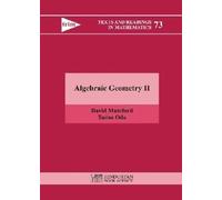 Algebraic Geometry II