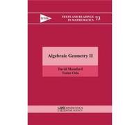 Algebraic Geometry Ii David Mumford, Oda Tadao (Auteur)