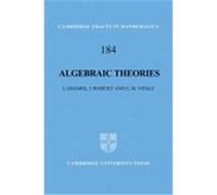 Algebraic Theories: A Categorical Introduction to General Algebra J, Adamek, J, Rosicky, E. M. , Vitale (Auteur)