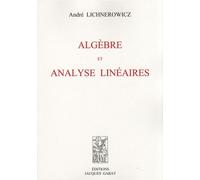 Algèbre Et Analyse Linéaires
